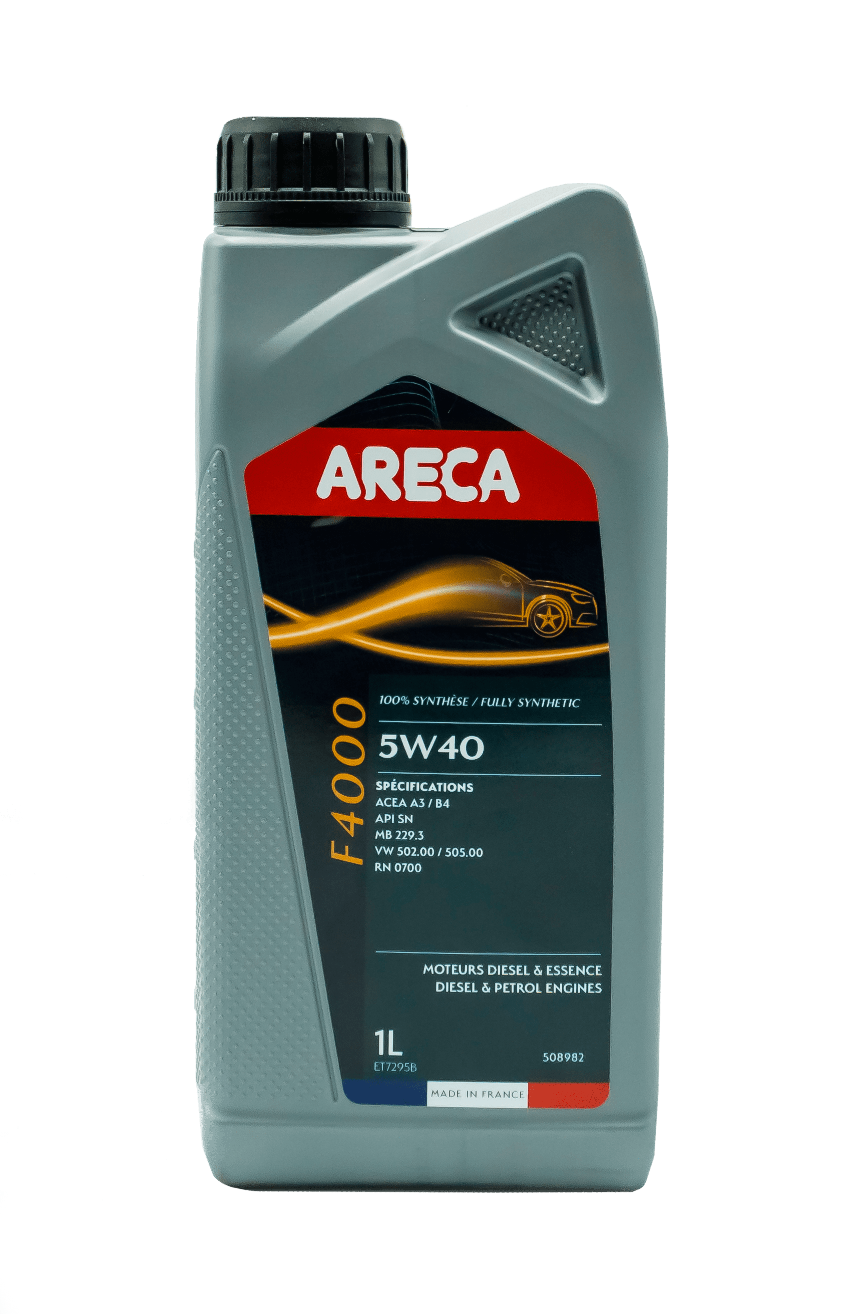 Моторное масло ARECA F4000 5W-40, 1л